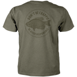 Load image into Gallery viewer, Don&#39;t Be Crappie Tee - Heather Green
