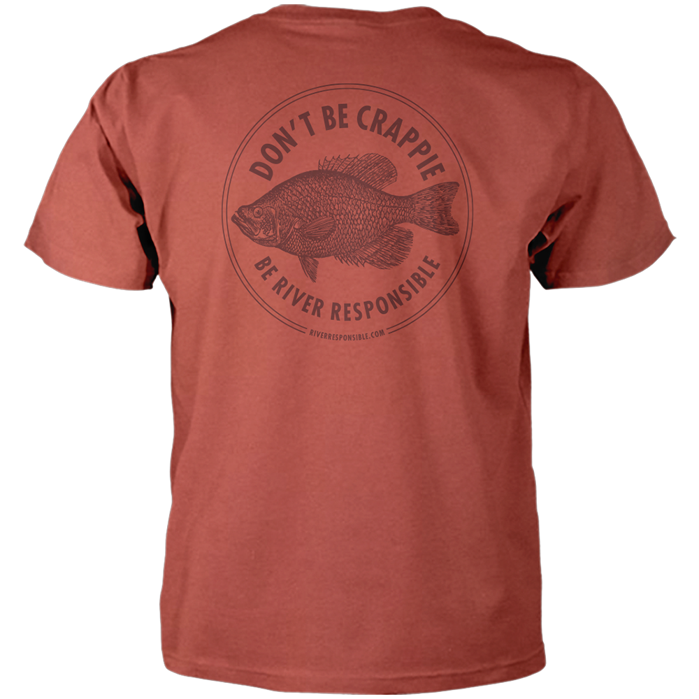 Don't Be Crappie Tee - Rust