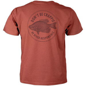 Don't Be Crappie Tee - Rust